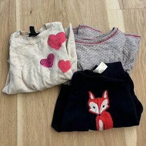 Gap kids sweaters Oshkosh bygosh long sleeves girls 4T